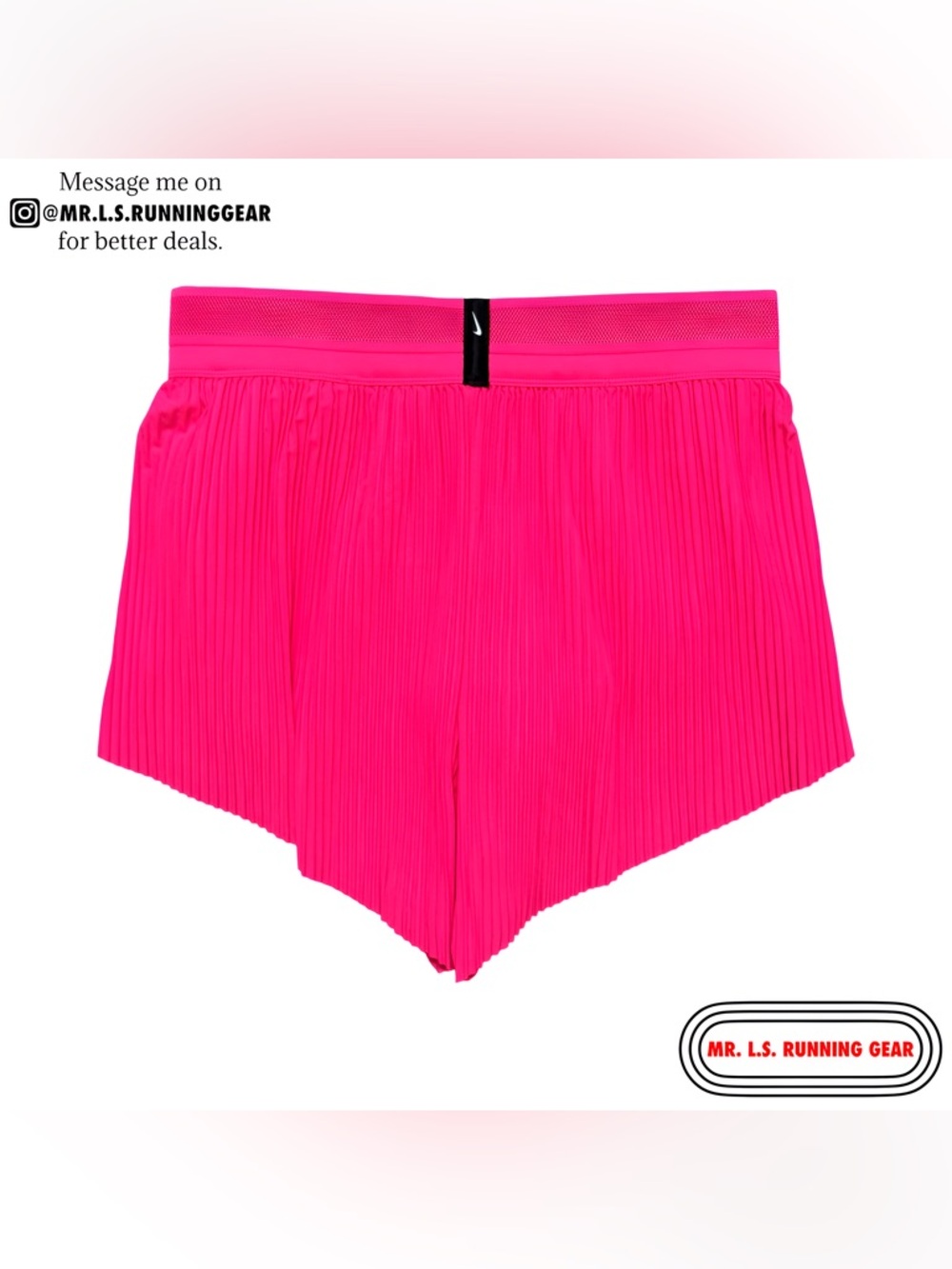 Nike AeroSwift Dri-FIT ADV Mid-Rise 3" Brief-Lined Running Shorts FN2328-645 - Picture 8 of 8